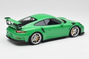 Porsche 911 991.1 GT3 RS Lizard Groen & Zilveren Wielen Minichamps 1:18 153066229 Metaal — afbeelding 2 van 6