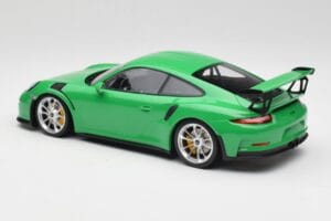 Porsche 911 991.1 GT3 RS Lizard Groen & Zilveren Wielen Minichamps 1:18 153066229 Metaal — afbeelding 5 van 6