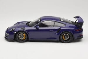 Porsche 911 991.1 GT3 RS Ultraviolet Minichamps 1:18 155066221 Metaal — afbeelding 3 van 6