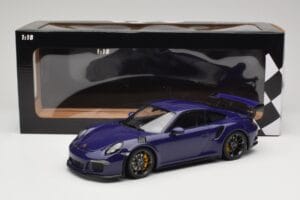 Porsche 911 991.1 GT3 RS Ultraviolet Minichamps 1:18 155066221 Metaal — afbeelding 6 van 6