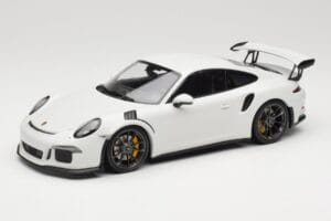 Porsche 911 991.1 GT3 RS Wit Zwarte Velgen Minichamps 1:18 153066224 Metaal