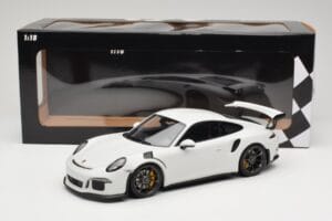 Porsche 911 991.1 GT3 RS Wit Zwarte Velgen Minichamps 1:18 153066224 Metaal — afbeelding 6 van 6