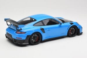 Porsche 911 991.2 GT2 RS Blauw met Zwarte Velgen Minichamps 1:18 155068308 Metaal — afbeelding 2 van 6