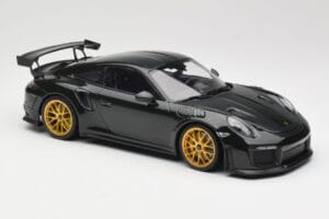 Porsche 911 991.2 GT2 RS Groen Weissach Package Gouden Velgen Minichamps 1:18 155068306 Metaal — afbeelding 4 van 6