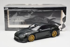 Porsche 911 991.2 GT2 RS Groen Weissach Package Gouden Velgen Minichamps 1:18 155068306 Metaal — afbeelding 6 van 6