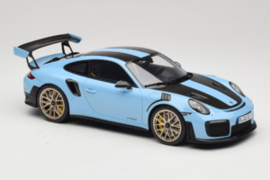 Porsche 911 991.2 GT2 RS Gulf Blue GT Spirit 1:18 CLDC027 Hars — afbeelding 4 van 6