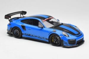 Porsche 911 991.2 GT2 RS MR Racing Blauw Minichamps 1:18 MR-911-GT2RS-1806 Metaal — afbeelding 4 van 6