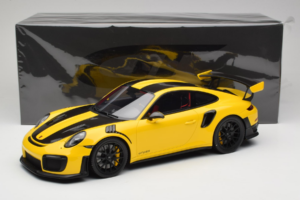 Porsche 911 991.2 GT2 RS Racing Yellow GT Spirit 1:12 GT535 Hars — afbeelding 6 van 6