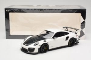 Porsche 911 991.2 GT2 RS Wit met Zwarte Velgen Minichamps 1:18 155068310 Metaal — afbeelding 6 van 6