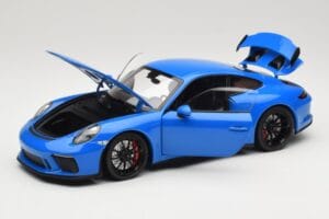 Porsche 911 991.2 GT3 Blauw Minichamps 1:18 110067024 Metaal — afbeelding 2 van 8