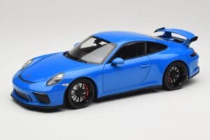 Porsche 911 991.2 GT3 Blauw Minichamps 1:18 110067024 Metaal
