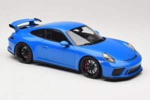 Porsche 911 991.2 GT3 Blauw Minichamps 1:18 110067024 Metaal — afbeelding 6 van 8