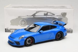Porsche 911 991.2 GT3 Blauw Minichamps 1:18 110067024 Metaal — afbeelding 8 van 8