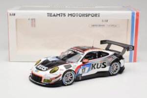 Porsche 911 991.2 GT3 R #17 Kues Team 75 Bernhard M. Christensen / K. Cairoli 24 Hours of Nurburgring 2018 Minichamps 1:18 15 — afbeelding 6 van 6