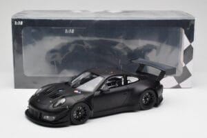 Porsche 911 991.2 GT3 R Matte Black Minichamps 1:18 155186901 Metaal — afbeelding 6 van 6