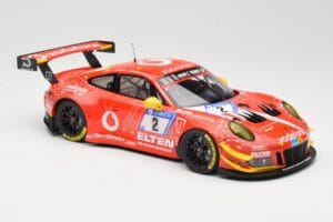 Porsche 911 991.2 GT3 R #2 Team Gigaspeed S. Bockmann 24 Hours of Nurburgring 2018 Minichamps 1:18 155186902 Metaal — afbeelding 4 van 6