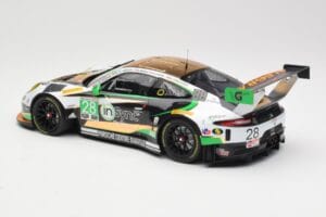 Porsche 911 991.2 GT3 R #28 Alegra Motorsports D. de Quesada / M. Morad Class Winners 24 Hours of Daytona 2017 Minichamps 1:1 — afbeelding 5 van 6