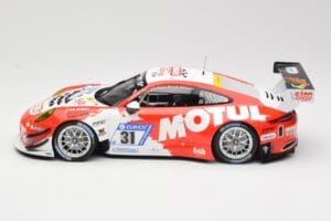 Porsche 911 991.2 GT3 R #31 Frikadelli Racing K. Bachler / M. Christensen 24 Hours of Nurburgring 2017 Minichamps 1:18 155176 — afbeelding 3 van 6