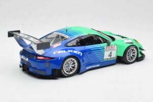 Porsche 911 991.2 GT3 R #4 Falken Motorsports J. Bergmeister / M. Ragginger VLN Westfalenfahrt 2017 Minichamps 1:18 155176904 — afbeelding 2 van 6