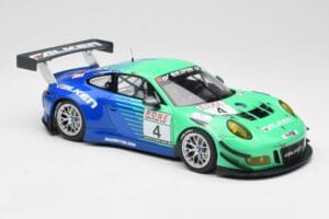 Porsche 911 991.2 GT3 R #4 Falken Motorsports J. Bergmeister / M. Ragginger VLN Westfalenfahrt 2017 Minichamps 1:18 155176904 — afbeelding 4 van 6