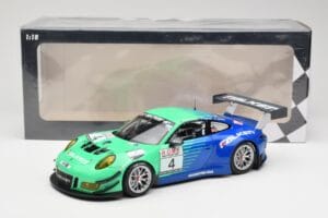 Porsche 911 991.2 GT3 R #4 Falken Motorsports J. Bergmeister / M. Ragginger VLN Westfalenfahrt 2017 Minichamps 1:18 155176904 — afbeelding 6 van 6