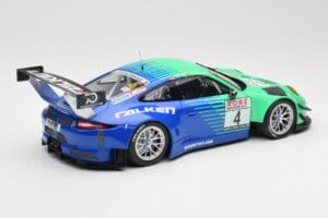 Porsche 911 991.2 GT3 R #4 Falken K. Bachler / M. Ragginger VLN Winner Round 6 2018 Minichamps 1:18 153186994 Metaal — afbeelding 2 van 6