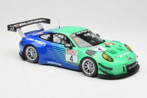 Porsche 911 991.2 GT3 R #4 Falken K. Bachler / M. Ragginger VLN Winner Round 6 2018 Minichamps 1:18 153186994 Metaal — afbeelding 4 van 6