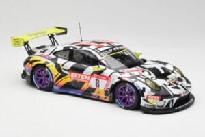 Porsche 911 991.2 GT3 R #8 Iron Force Ring Police 24 Hours Nürburgring 2019 Minichamps 1:18 153196088 Metaal — afbeelding 4 van 6