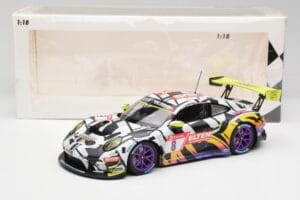 Porsche 911 991.2 GT3 R #8 Iron Force Ring Police 24 Hours Nürburgring 2019 Minichamps 1:18 153196088 Metaal — afbeelding 6 van 6