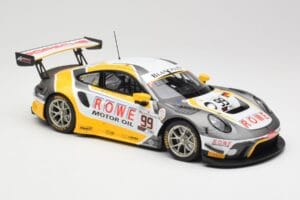 Porsche 911 991.2 GT3 R #99 Rowe Racing D. Olsen / M. Campbell 24 Hours of Spa 2019 Minichamps 1:18 155196099 Metaal — afbeelding 4 van 6