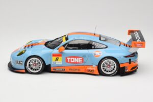 Porsche 911 991.2 GT3 R Pacific Gulf Racing #9 J. Lammers / K. Miura Super GT 300 Series 2017 Minichamps 1:18 155176909 Metaa — afbeelding 3 van 6