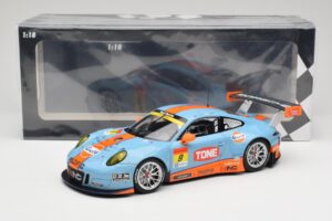 Porsche 911 991.2 GT3 R Pacific Gulf Racing #9 J. Lammers / K. Miura Super GT 300 Series 2017 Minichamps 1:18 155176909 Metaa — afbeelding 6 van 6