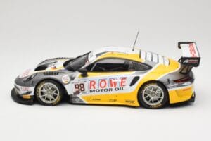 Porsche 911 991.2 GT3 R Rowe Racing #98 N. Muller / R. Dumas / M. Jaminet 24 Hours of Spa 2019 Minichamps 1:18 155196098 Meta — afbeelding 3 van 6