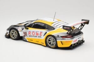 Porsche 911 991.2 GT3 R Rowe Racing #98 N. Muller / R. Dumas / M. Jaminet 24 Hours of Spa 2019 Minichamps 1:18 155196098 Meta — afbeelding 5 van 6