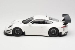 Porsche 911 991.2 GT3 R Wit met Zwarte Velgen Minichamps 1:18 155186900 Metaal — afbeelding 3 van 6