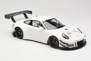 Porsche 911 991.2 GT3 R Wit met Zwarte Velgen Minichamps 1:18 155186900 Metaal — afbeelding 4 van 6