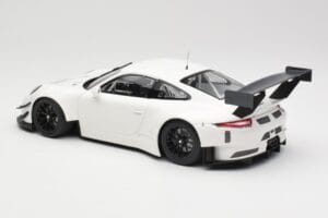 Porsche 911 991.2 GT3 R Wit met Zwarte Velgen Minichamps 1:18 155186900 Metaal — afbeelding 5 van 6