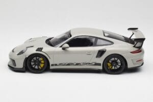 Porsche 911 991.2 GT3 RS Chalk Wording Zwarte Velgen Minichamps 1:18 153068230 Metaal — afbeelding 3 van 6