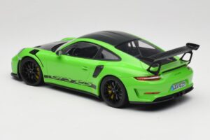 Porsche 911 991.2 GT3 RS Weissach Package Groen Minichamps 1:18 153068233 Metaal — afbeelding 5 van 6