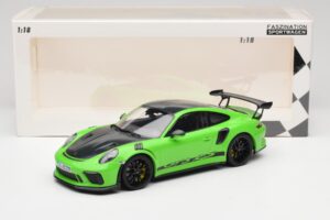 Porsche 911 991.2 GT3 RS Weissach Package Groen Minichamps 1:18 153068233 Metaal — afbeelding 6 van 6