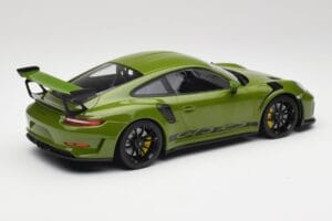 Porsche 911 991.2 GT3 RS Lizard Groen Met Zwarte Velgen Minichamps 1:18 155068233 Metaal — afbeelding 2 van 6