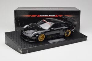 Porsche 911 991.2 GT3 RS Manthey Racing Zwart Minichamps 1:18 MR-911-GT3RS-1803 Metaal — afbeelding 6 van 6