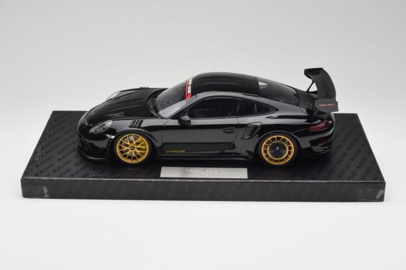 Porsche 911 991.2 GT3 RS Manthey Racing Zwart Minichamps 1:18 MR-911-GT3RS-1803 Metaal