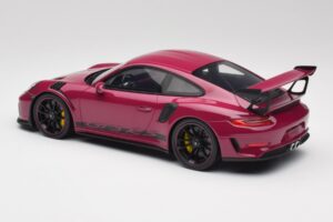 Porsche 911 991.2 GT3 RS Ruby Star GT Spirit 1:18 GT911 Hars — afbeelding 5 van 6