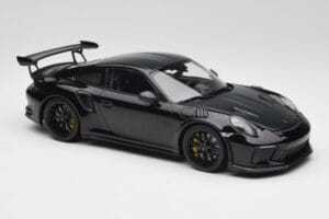 Porsche 911 991.2 GT3 RS Weissach Package Zwart & Zwarte Wielen Minichamps 1:18 153068228 Metaal — afbeelding 4 van 6