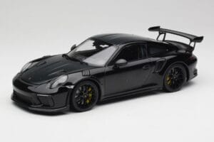 Porsche 911 991.2 GT3 RS Weissach Package Zwart & Zwarte Wielen Minichamps 1:18 153068228 Metaal