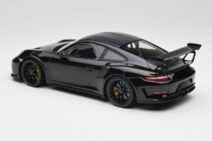 Porsche 911 991.2 GT3 RS Weissach Package Zwart & Zwarte Wielen Minichamps 1:18 153068228 Metaal — afbeelding 5 van 6