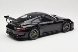 Porsche 911 991.2 GT3 RS Weissach Package Zwart Zilveren Magnesium Velgen Minichamps 1:18 153068229 Metaal — afbeelding 2 van 6