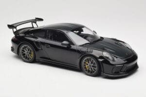 Porsche 911 991.2 GT3 RS Weissach Package Zwart Zilveren Magnesium Velgen Minichamps 1:18 153068229 Metaal — afbeelding 4 van 6