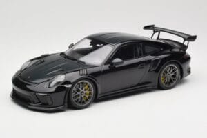 Porsche 911 991.2 GT3 RS Weissach Package Zwart Zilveren Magnesium Velgen Minichamps 1:18 153068229 Metaal